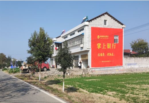 海安墙体广告具有的独特优势