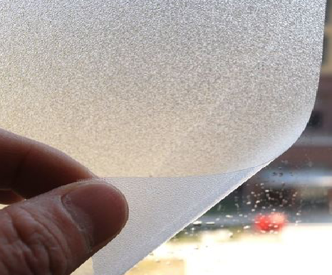 海安玻璃门外面粘广告用什么材料好？