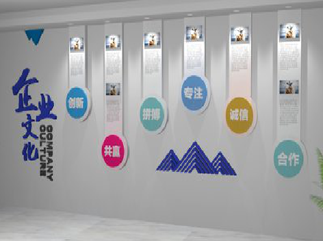 海安企业文化墙需要传递什么办公文化？